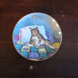 Cat Nap By Gary Patterson Collectors Plate