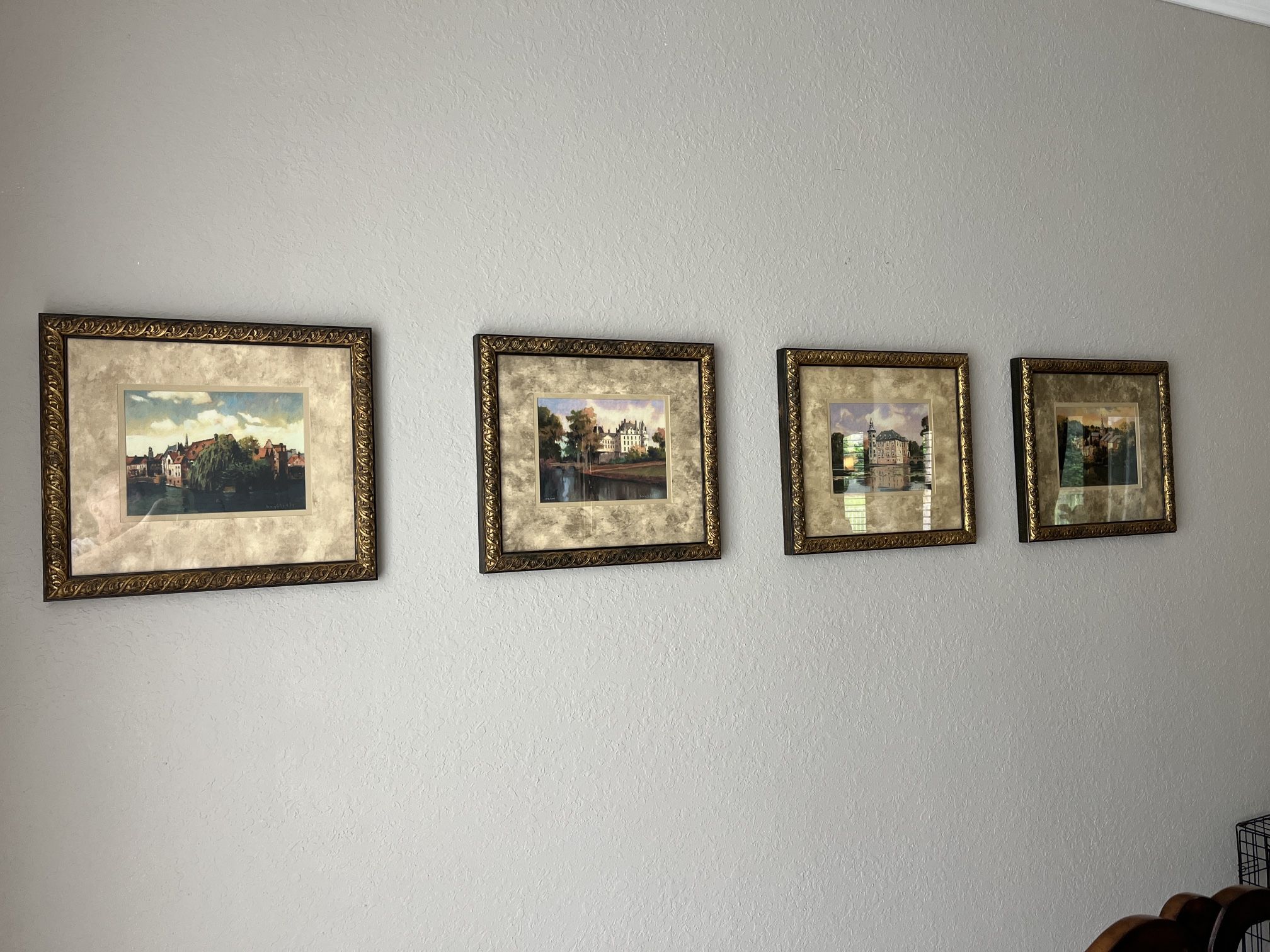 Set Of 4 Framed Limited Edition Prints
