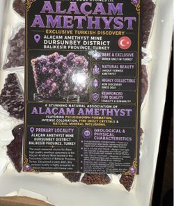 Alaçam Amethyst Crystal Specimen Turkey