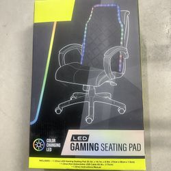 LED RGB Gaming Chair Seat Pad – USB Powered, Color Changing Cushion