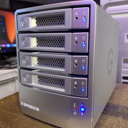 G-Technology 24TB /18TB G-Speed Q External Hard Drive Raid Array 