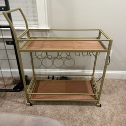 Gold Bar Cart