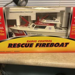 Rescue Fire Boat Remote Controlled