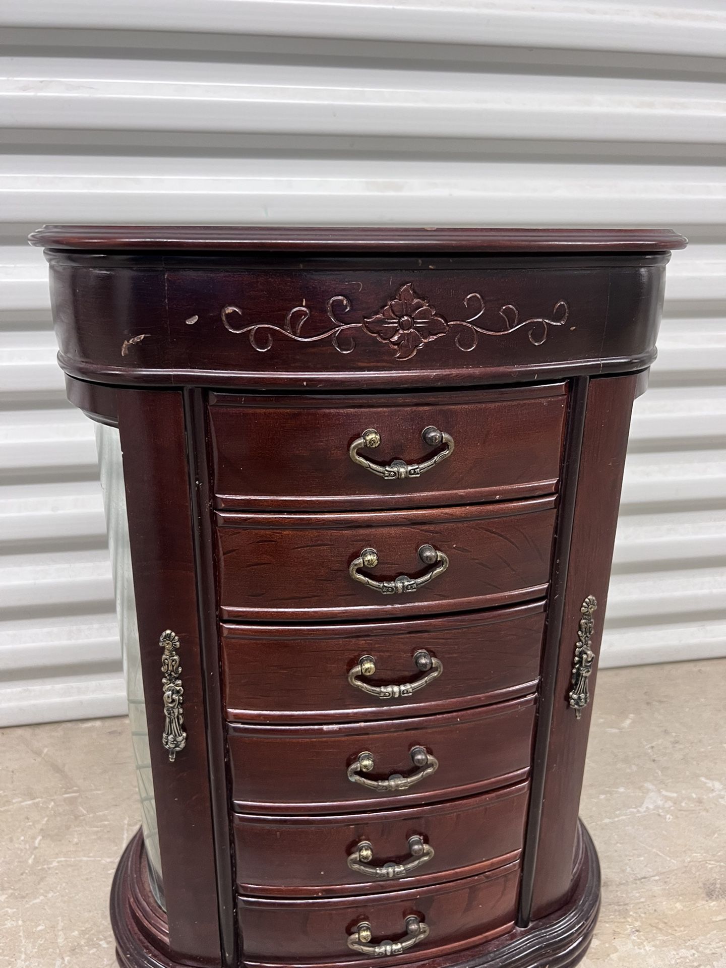 Solid Wood Jewelry Box