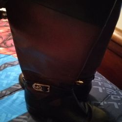 Mk Black And Brown Boots For Size 7 Women 