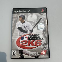 Major League Baseball 2K6 (Sony PlayStation 2, 2006)