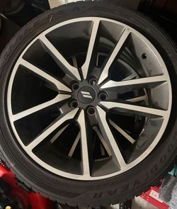 4 Rims OEM 20" & 4 Tires Goood Year Low Profile