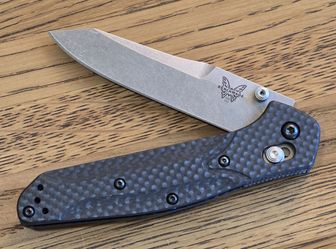 Authentic Benchmade Osborne 940-1 Carbon Fiber S90V Manual Folding Knife Bugout