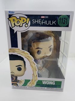 NEW FUNKO POP! MARVEL STUDIOS: SHE HULK (BOBBLEHEAD) WONG #1131 DISNEY
