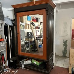 Antique Armoire Refurbished  