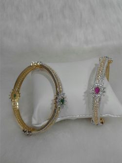 Womens Gold Plated Bangles