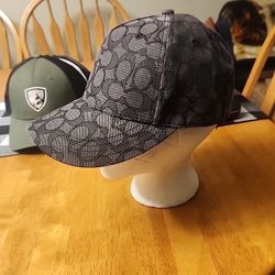 Coach Allover Print Baseball Cap