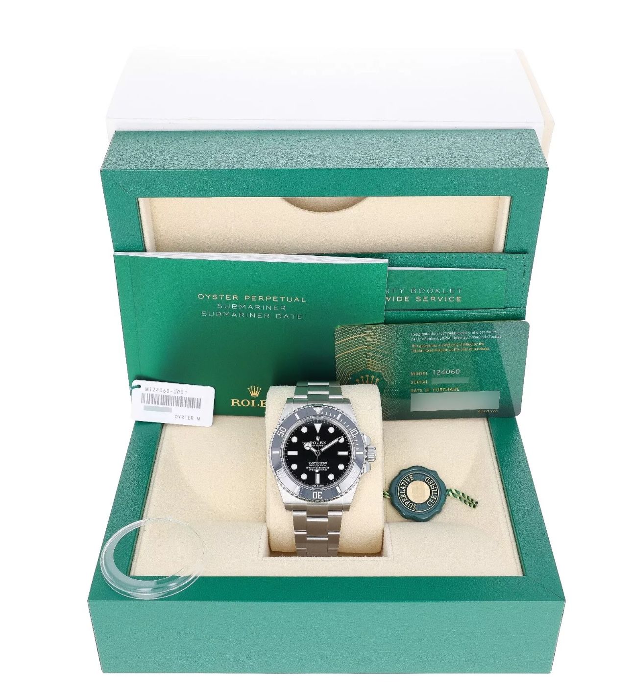 2024 Rolex Submariner No Date 124060 Complete 