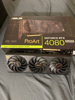 ASUS ProArt GeForce RTX 4080 SUPER OC 16GB GDDR6X Graphics Card - Excellent Condition