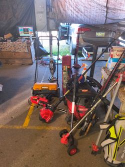 Mixed Lot of Power Tools and Outdoor Equipment
