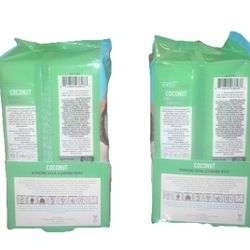 The Spathecary Hydrating Coconut Facial Cleansing Wipes with Vitamins A, C & E – 60 Count | Makeup Remover & Moisturizing Face Wipes – Restore, Renew 