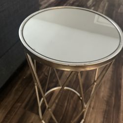 Mirror Top Table
