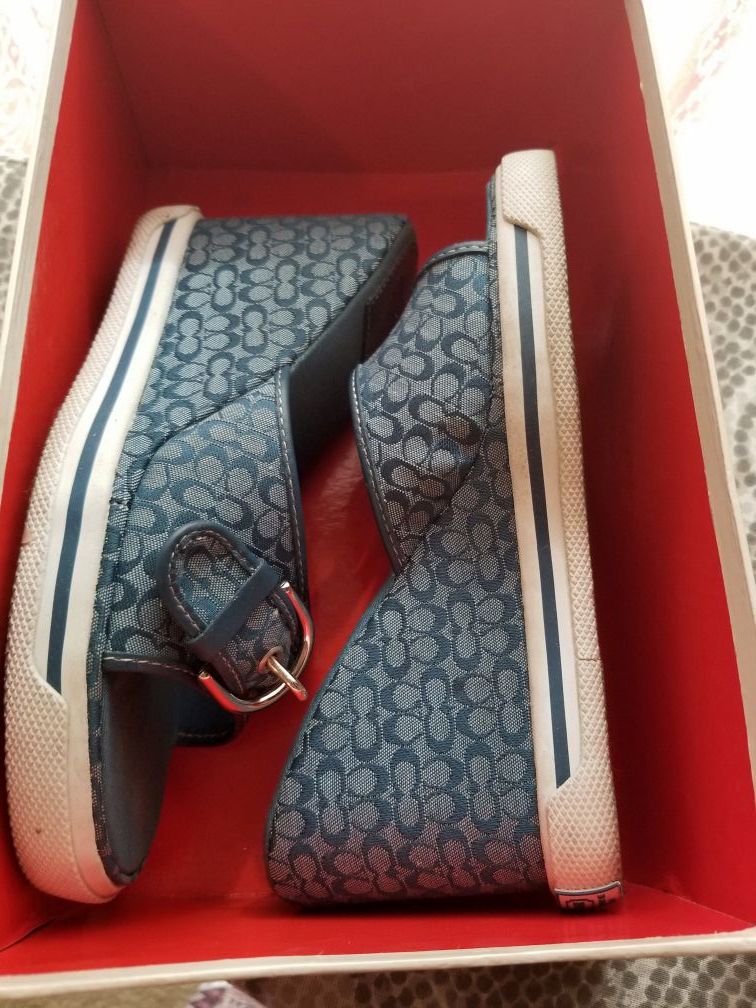 Coach Wedge Sandals