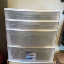 Sterilite 4 Tier Drawer + 2 Tier Drawer Set