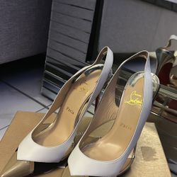 Slingback Christian Louboutin Heels 