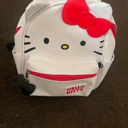 Mini Backpack (HELLO KITTY) White