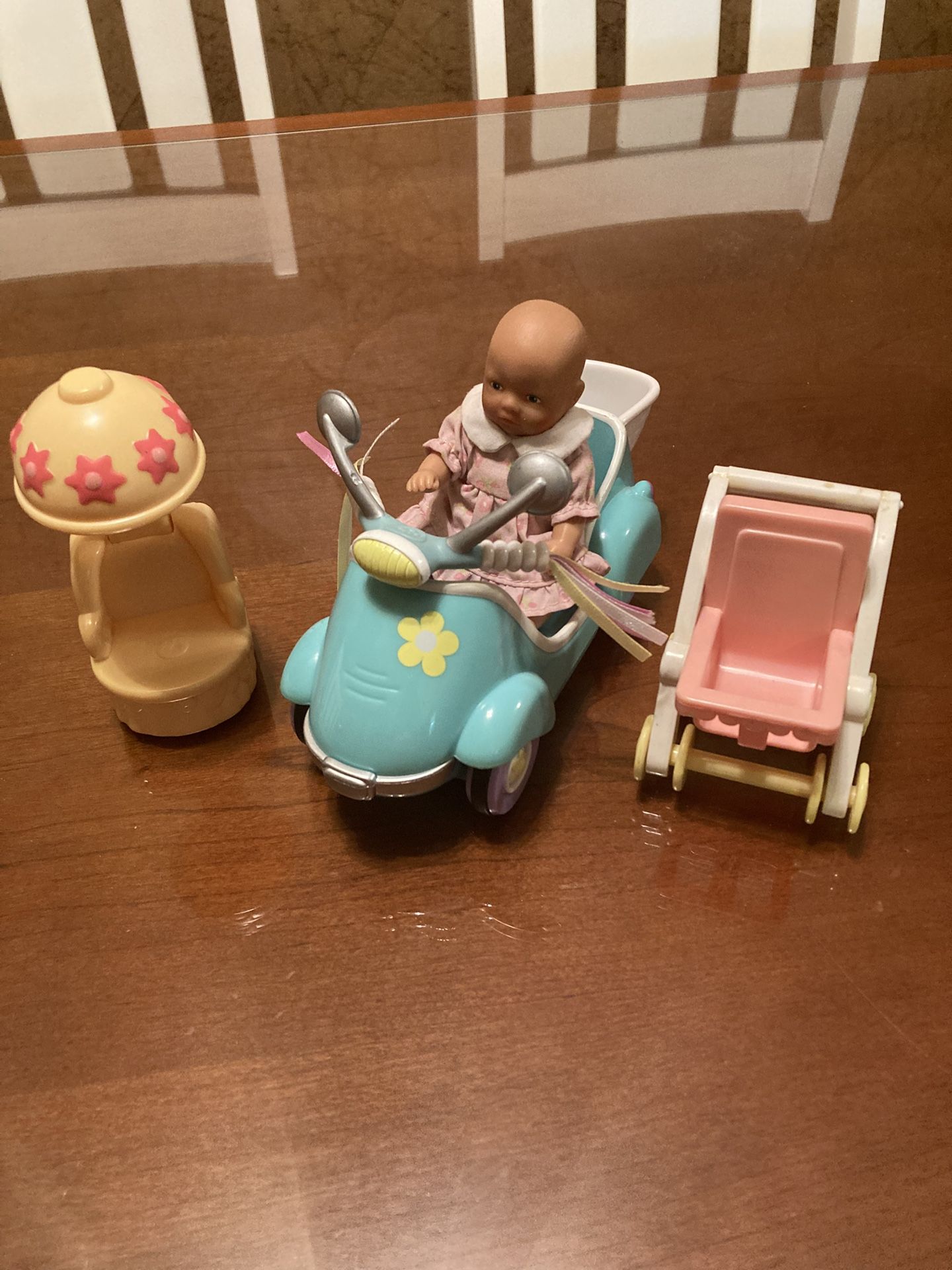 Doll & Accessories-$4