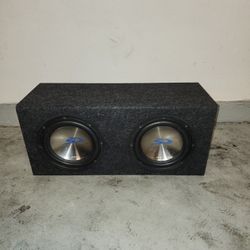 2 10" Alpine Subs