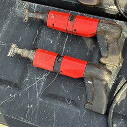 Two hilti dx400