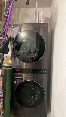 Washer and dryer stack