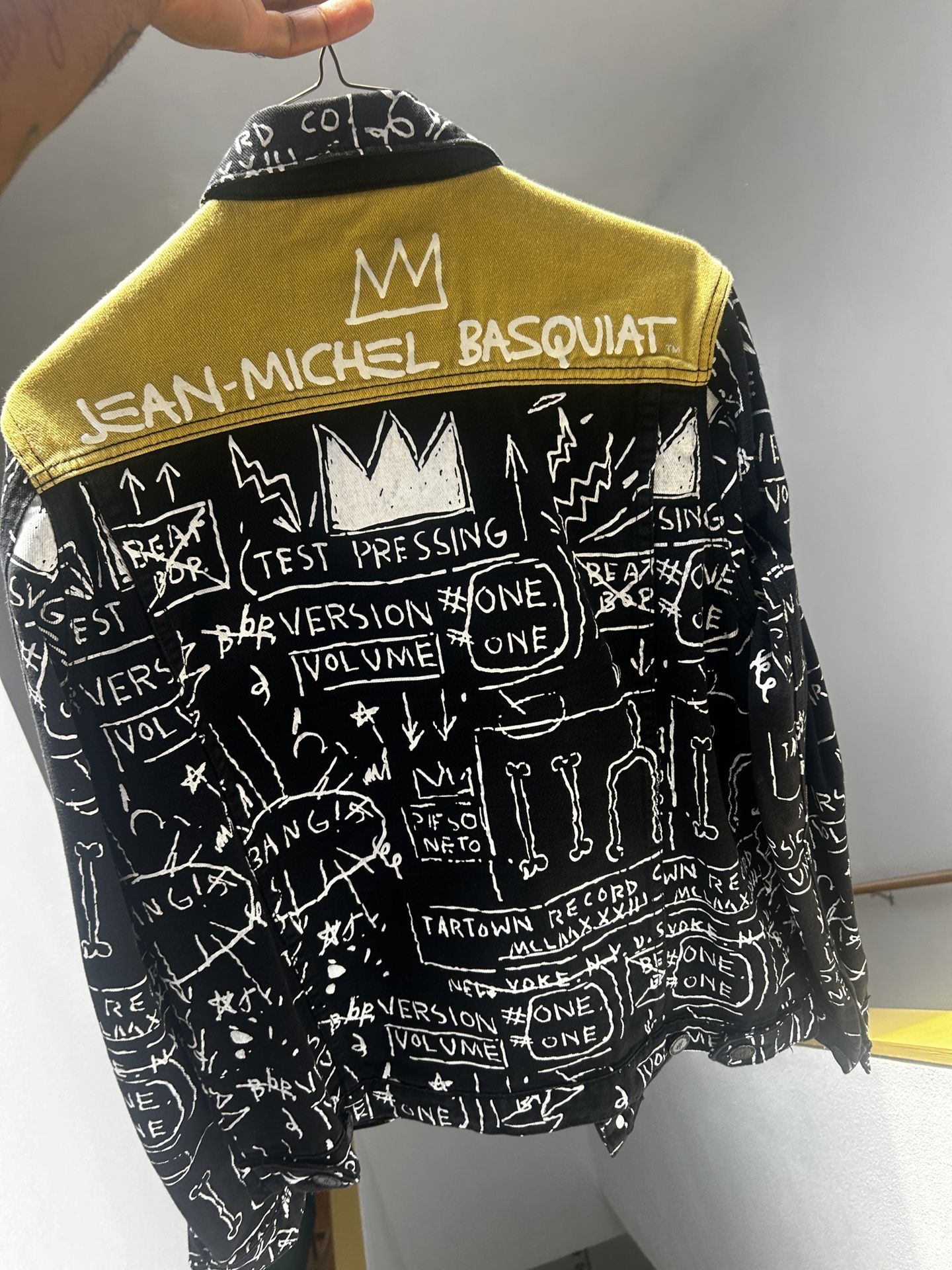 Large Basquiat Denim Jacket