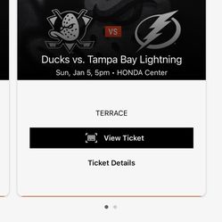 Anaheim Ducks Ticket Section 415 Row H