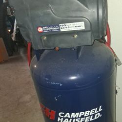 Campbell 20 Gal Air Compressor With Hose