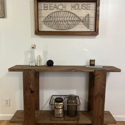 Modern Rustic End Table