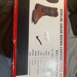 Justin Cowboy Boots Size 3.5 Boys