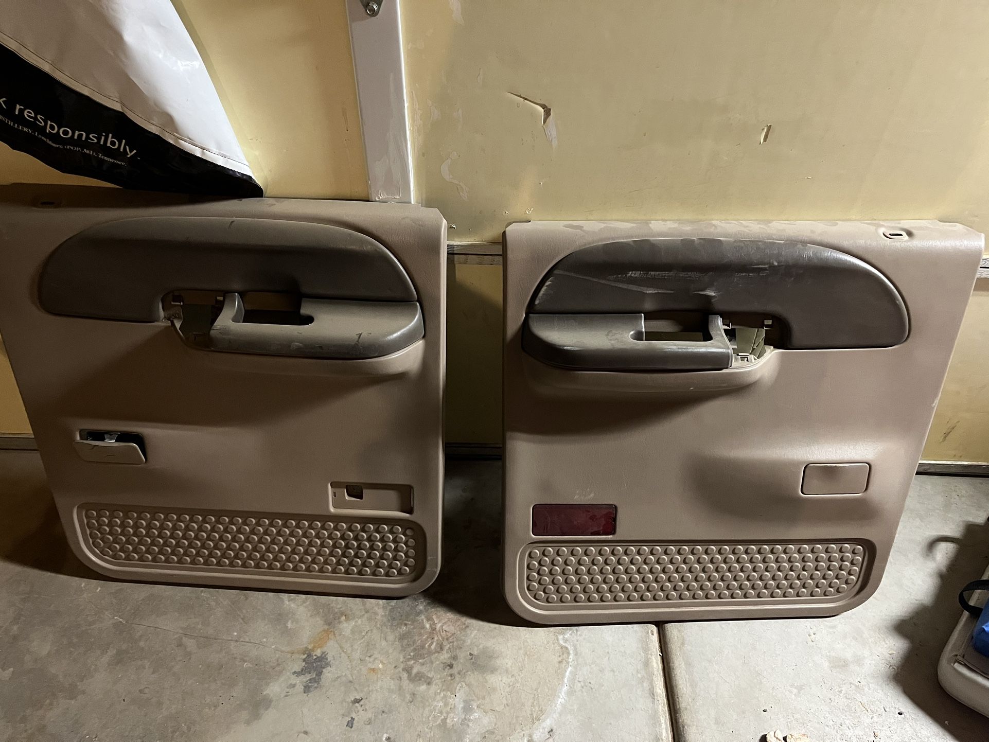 1999 F250 Crew Cab Rear Door Panels