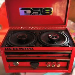 Mini Tool Box Bluetooth Speaker/ Mini Caja De Herramientas Con Bocinas Bluetooth 