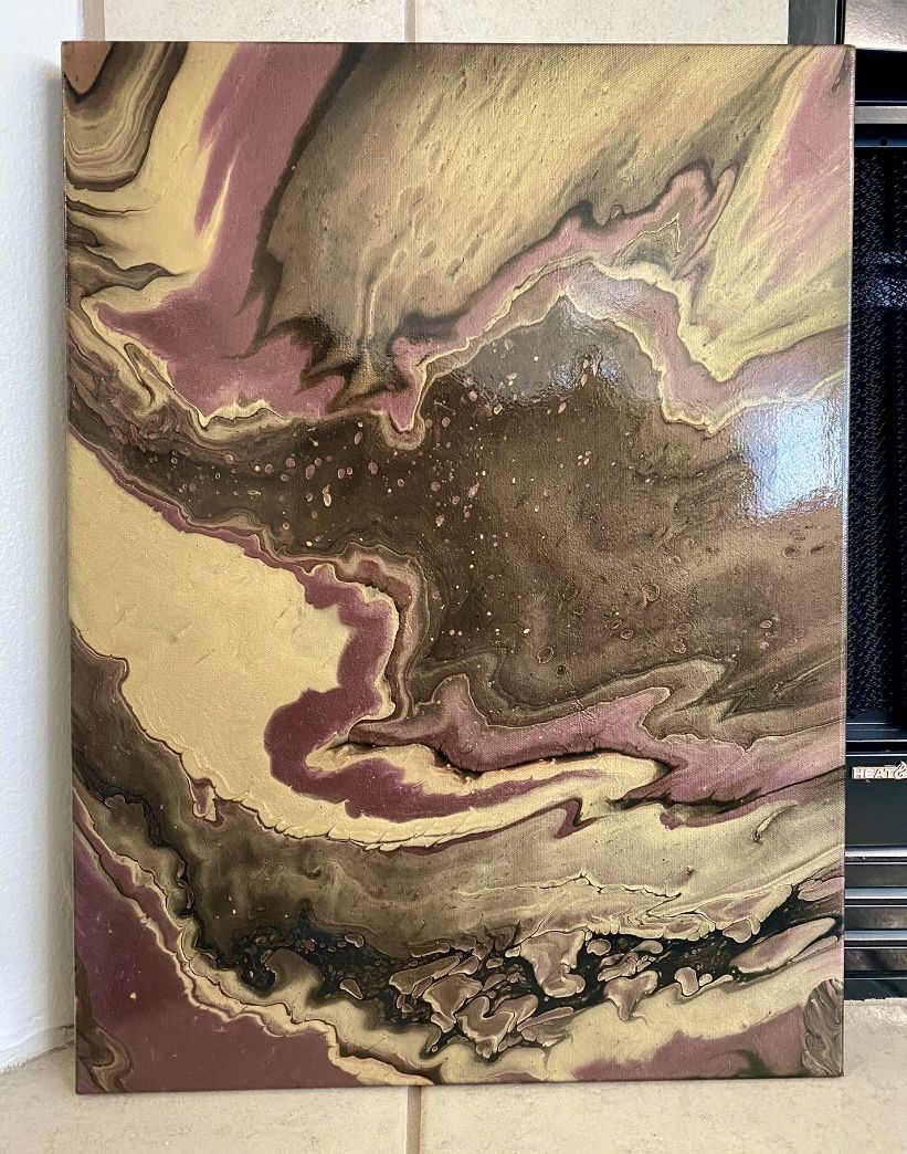 Original Fluid Art Painting