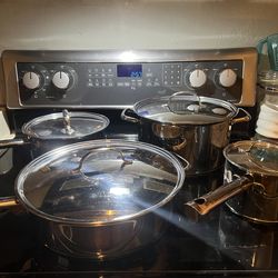 Stainless Steel Tramontina Cookware set