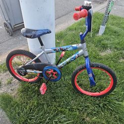 Kids Bike Huffy AO, 16", Foot Brakes, 3-7 Years, Good Condition 