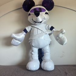 Disney Space Mountain Mickey Plush – Main Attraction Series, with tag