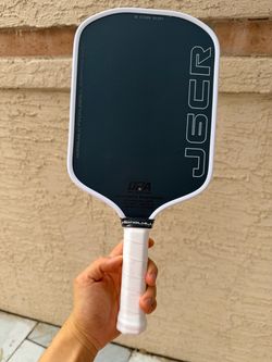 Honolulu J6CR blue grit pickleball paddle