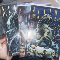 Triple Alien Comics From The 90s 