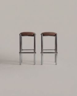 Vintage Chrome Barstools