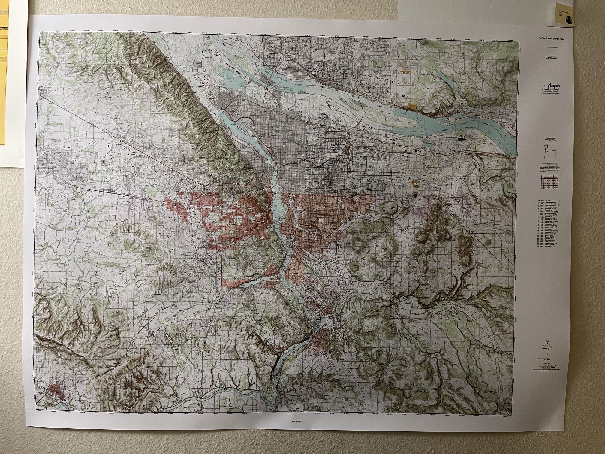 Portland Metro Area Map