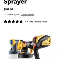 Wagner Flexio 595 Sprayer -Brand new out of box