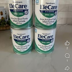 Elecare Formula And Similac Purple Alimentum