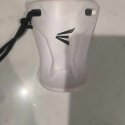 Easton Catcher's Throat Guard White