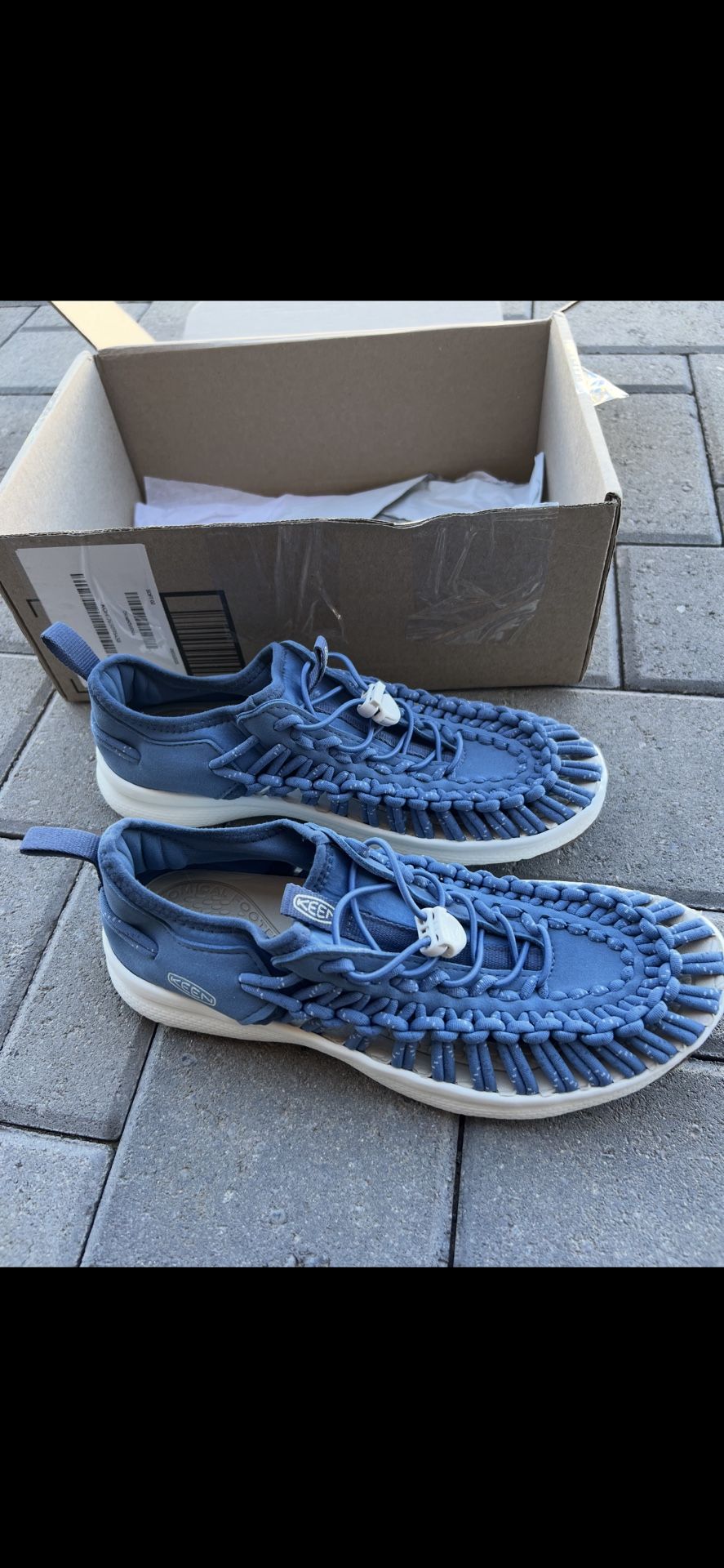 KEEN Women's O3 Breathable Two Cord Custom Comfort Fit Sneaker Style Sandals, Coronet