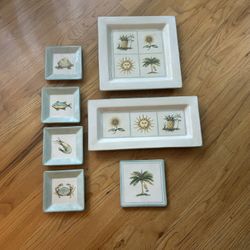 Williams Sonoma Verano Tile Full Appetizer Set