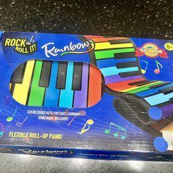 Children’s flexible roll up piano